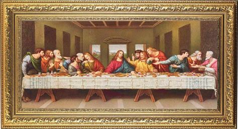 last supper picture frame